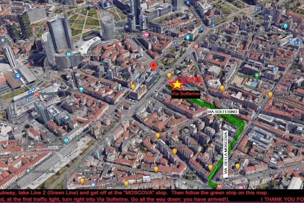 Taxi No-need - Metro, Train Station, Nightlife And Restaurants * Milan